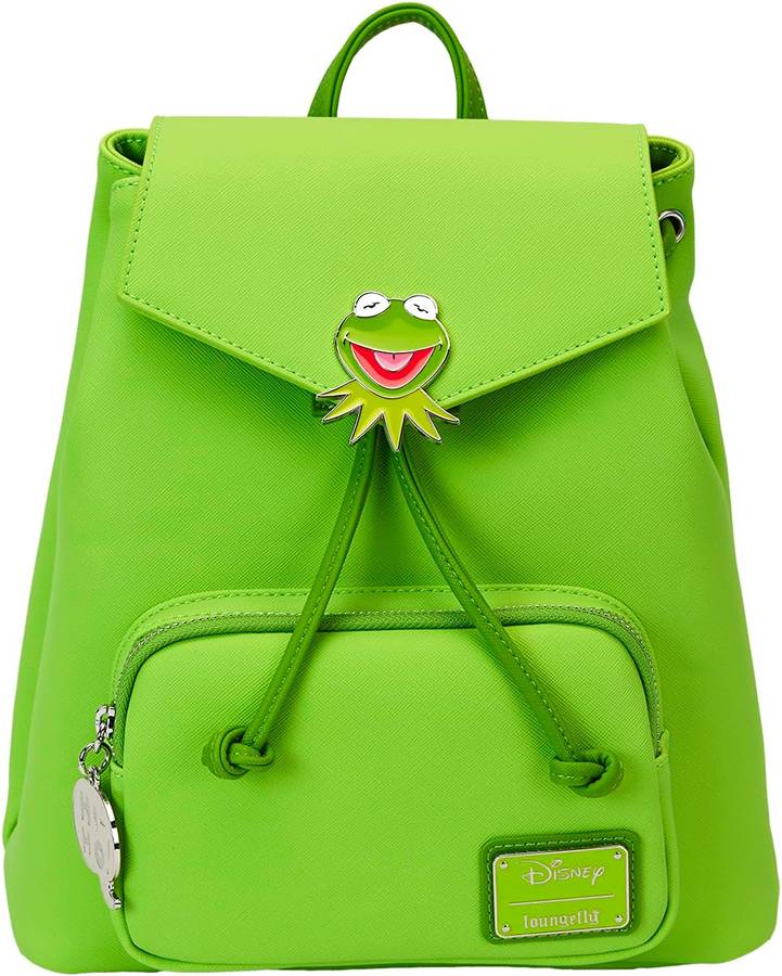 Loungefly Disney The Muppets Kermit The Frog Cosplay Mini Backpack Shoulder Bag