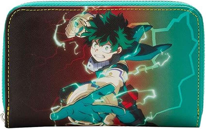 Loungefly Anime My Hero Academia Deku Zip Around Wallet