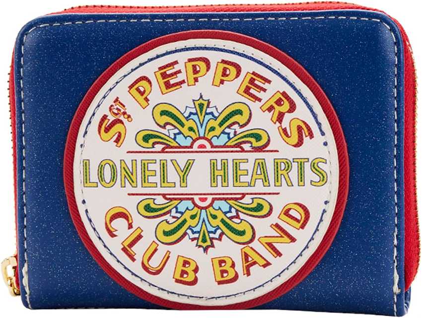Loungefly Music Beatles Sgt Peppers (Lonely Hearts Club Band) Zip Around Wallet