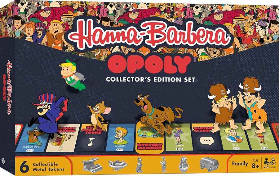 Hanna Barbara Opoly Strategy Board Game