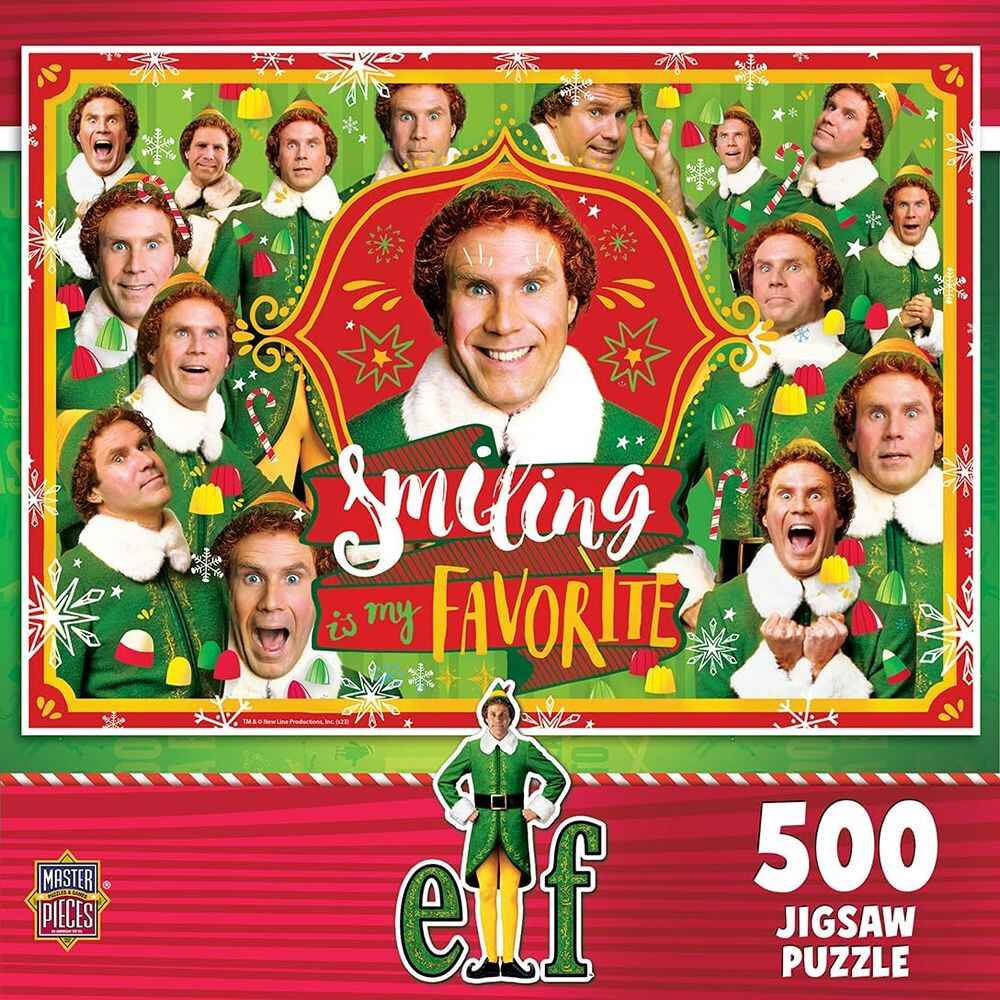 Puzzle 500 Pieces - Holiday Elf Buddy Jigsaw Puzzle