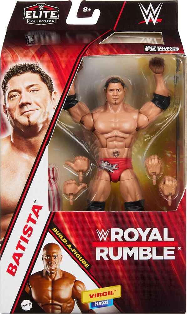 Wrestling WWE Royal Rumble 2024 Elite Collection BAF Virgil - Batista 6 Inch Action Figure