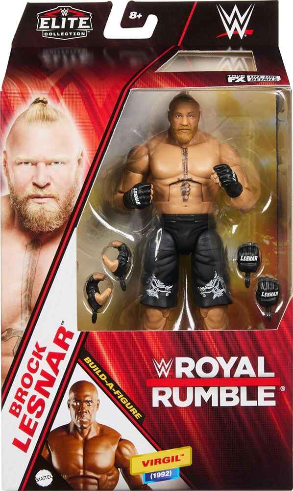 Wrestling WWE Royal Rumble 2024 Elite Collection BAF Virgil - Brock Lesnar 6 Inch Action Figure