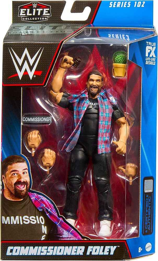 WWE Elite Collection Series 102 - Commissioner Foley 6 Inch Action Figure