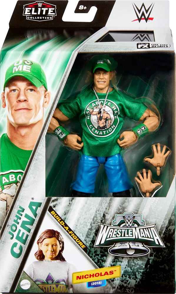 Wrestling WWE Wrestlemania 40 Elite Collection BAF Nicholas - John Cena 6 Inch Action Figure
