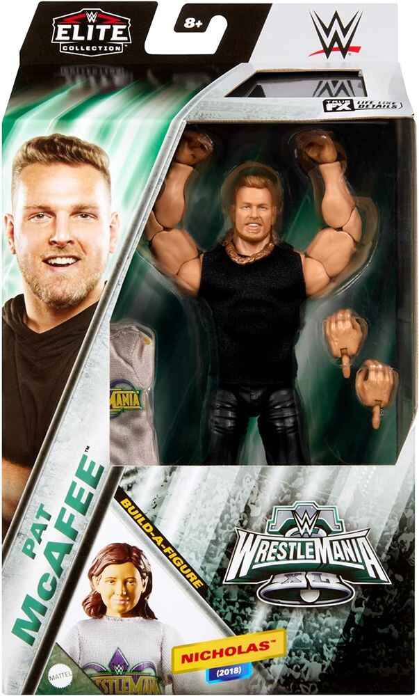 Wrestling WWE Wrestlemania 40 Elite Collection BAF Nicholas - Pat McAfee 6 Inch Action Figure