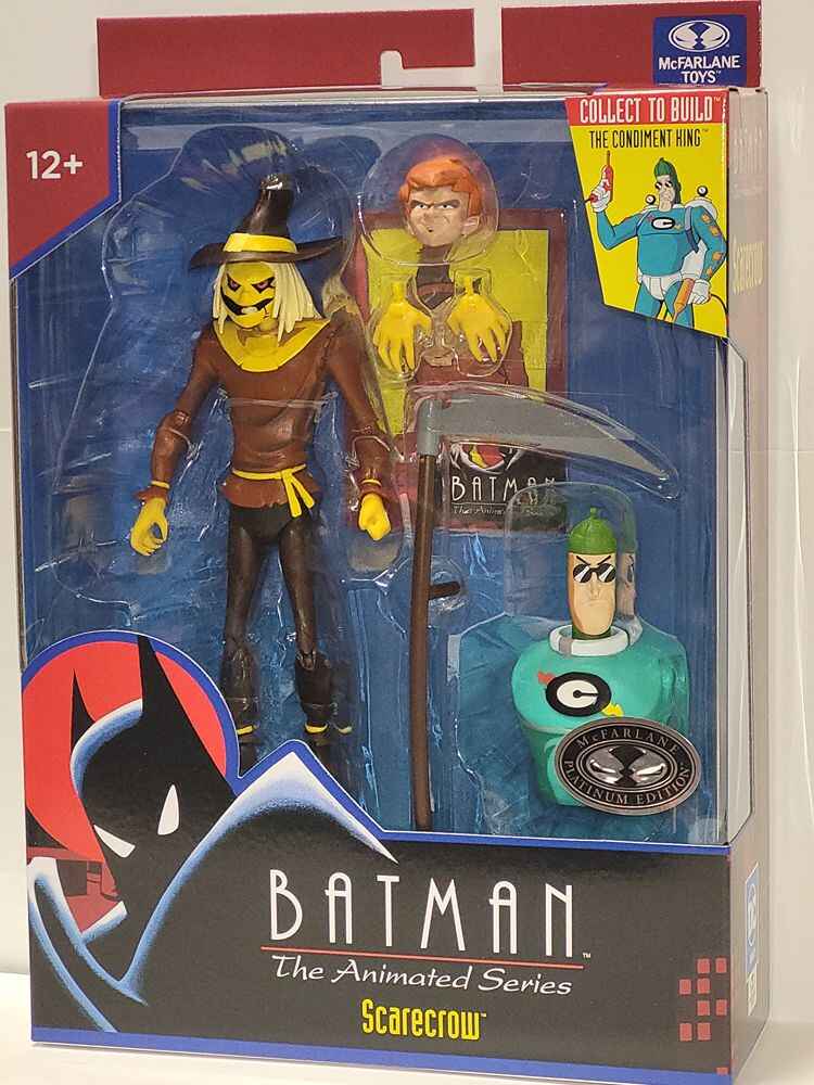 DC Direct Batman The Animated Series Wave 1 - Scarecrow Platinum 6 Inch Action Figure