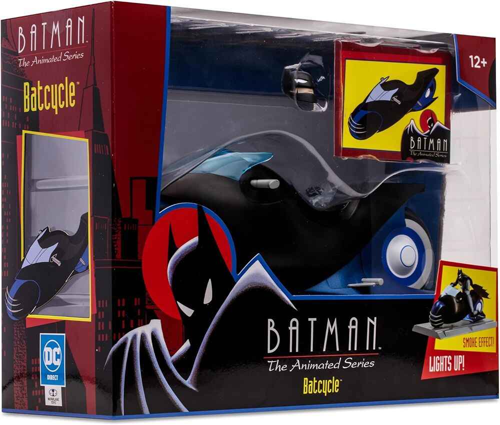 DC Direct Batman The Animated Series Batcycle 6 Inch Vehicle