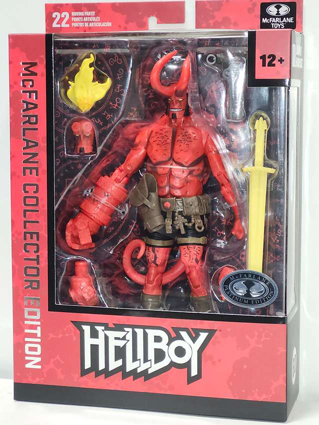 Hellboy Collector Edition Hellboy 7 Inch Platinum Action Figure