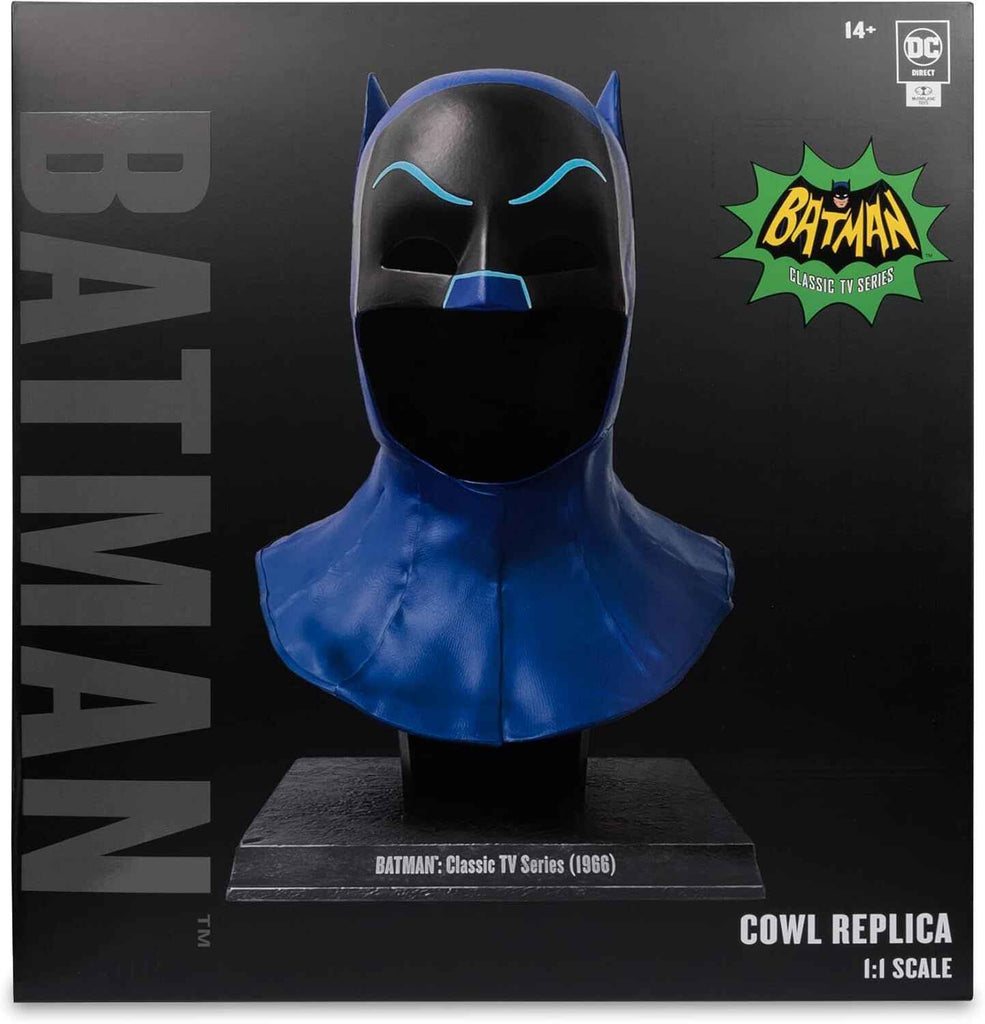 Batman Classic Retro 1966 TV Series Cowl Collector Replica 1:1 Scale