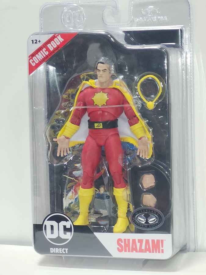 DC Multiverse Comics Page Punchers Wave 7 - Shazam! (Dawn of DC) Platinum 7 Inch Action Figure