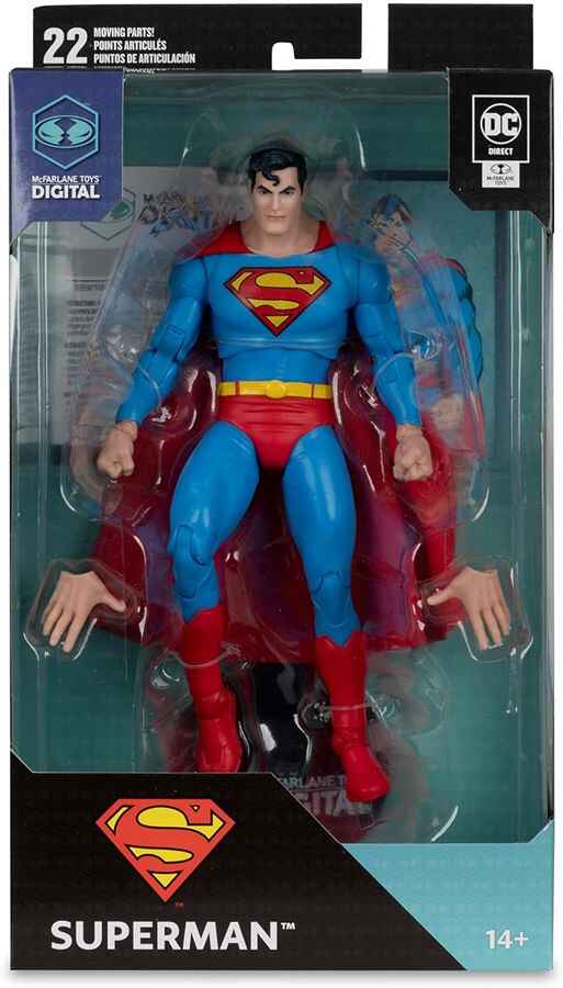 DC Multiverse Digital Superman (The Silver Age) 7 Inch Action Figure