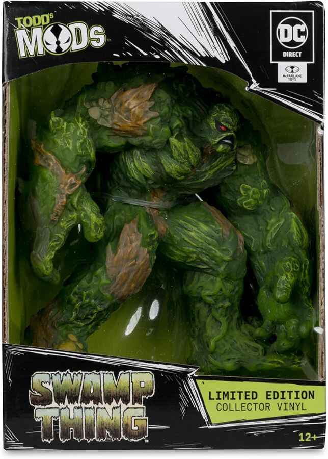 DC Direct Todd Mods Swampthing 4.5 Inch Scale Collector Vinyl Posed Figure