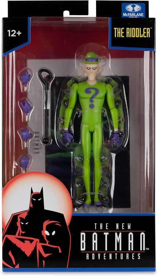 DC Direct The New Batman Adventure Wave 4 The Riddler 6 Inch Scale Action Figure