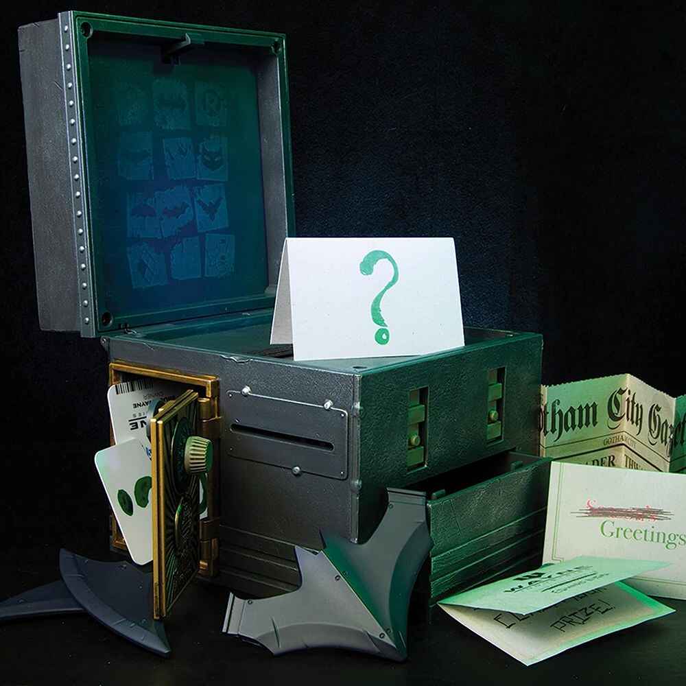 DC Multiverse The Riddler Puzzle Box (Detective Mode Variant) by Edward Nygma