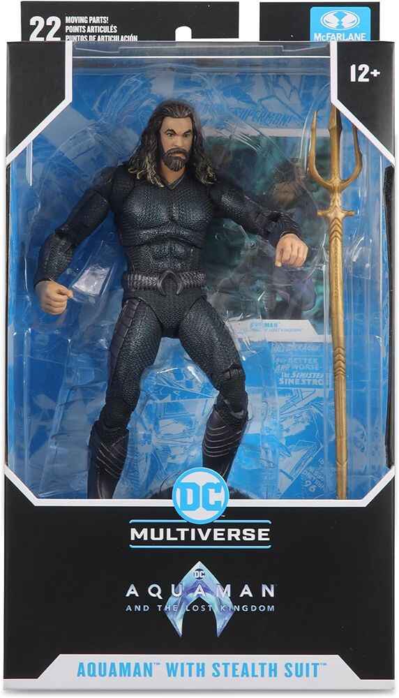 DC Multiverse Aquaman and The Lost Kingdom Aquaman (Stealth Suit) 7 Inch Action Figure