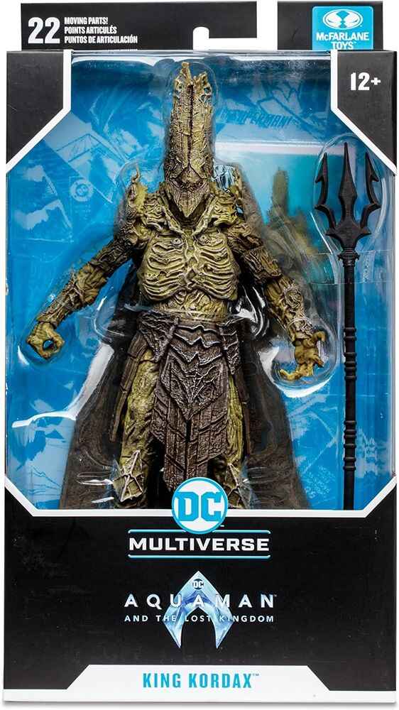 DC Multiverse Aquaman and The Lost Kingdom King Korkax 7 Inch Action Figure