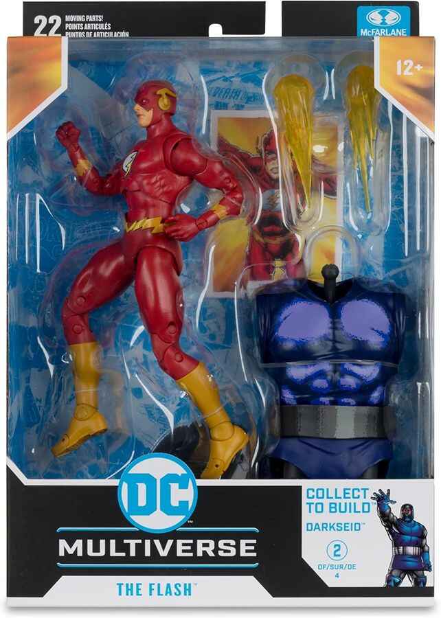 DC Multiverse Justice League Task Force BAF Darkseid - The Flash 7 Inch Action Figure