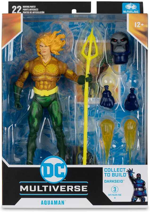 DC Multiverse Justice League Task Force BAF Darkseid - Aquaman 7 Inch Action Figure