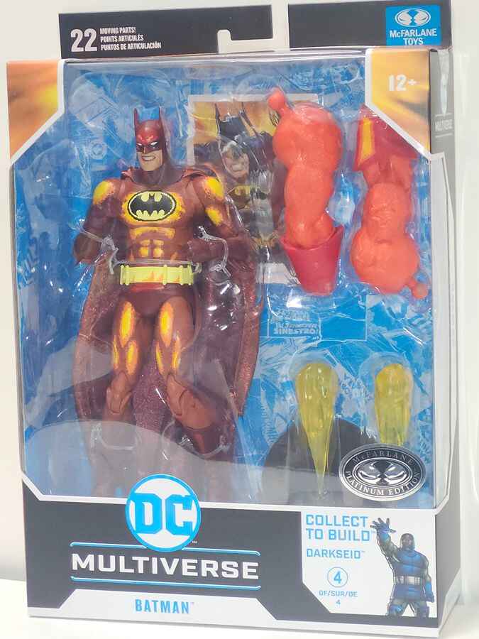 DC Multiverse Justice League Task Force BAF Darkseid - Batman Platinum 7 Inch Action Figure