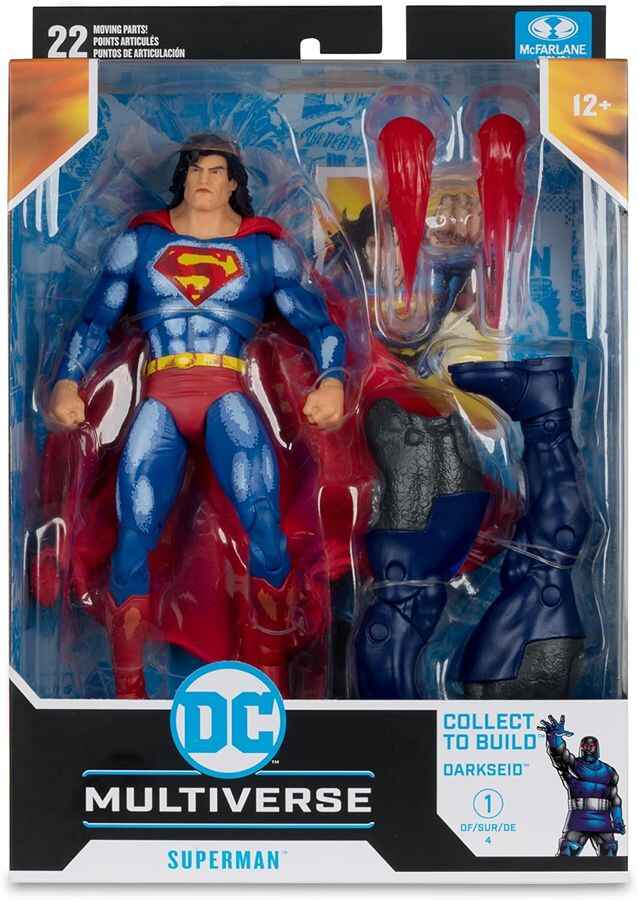 DC Multiverse Justice League Task Force BAF Darkseid - Superman 7 Inch Action Figure