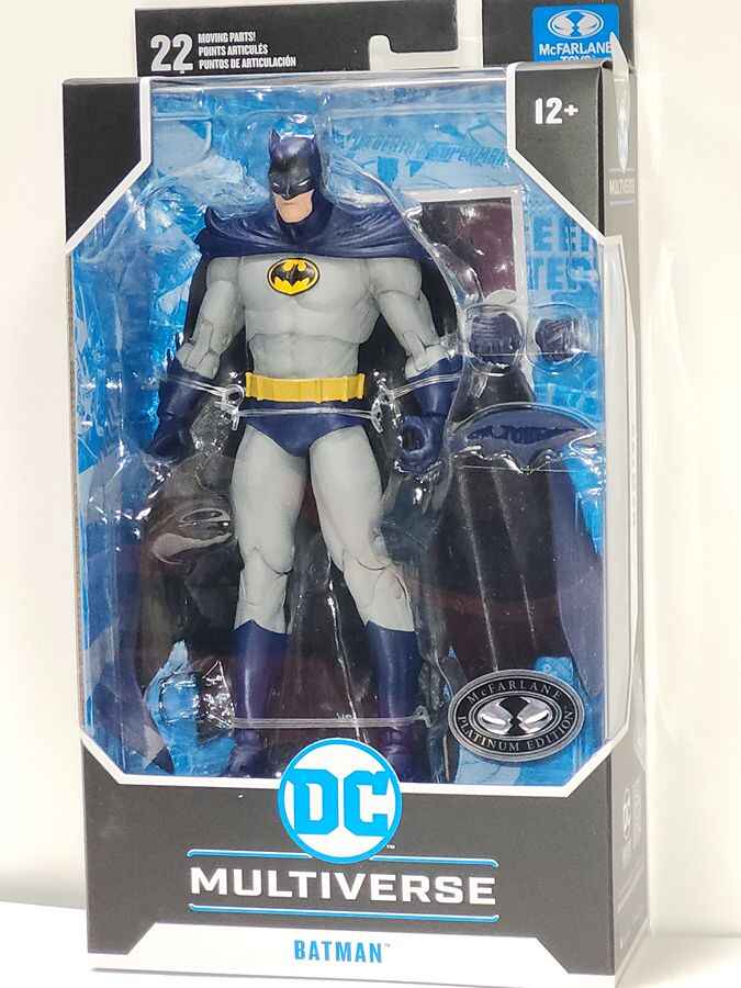 DC Multiverse Batman / Spawn 1996 Batman Platinum 7 Inch Action Figure