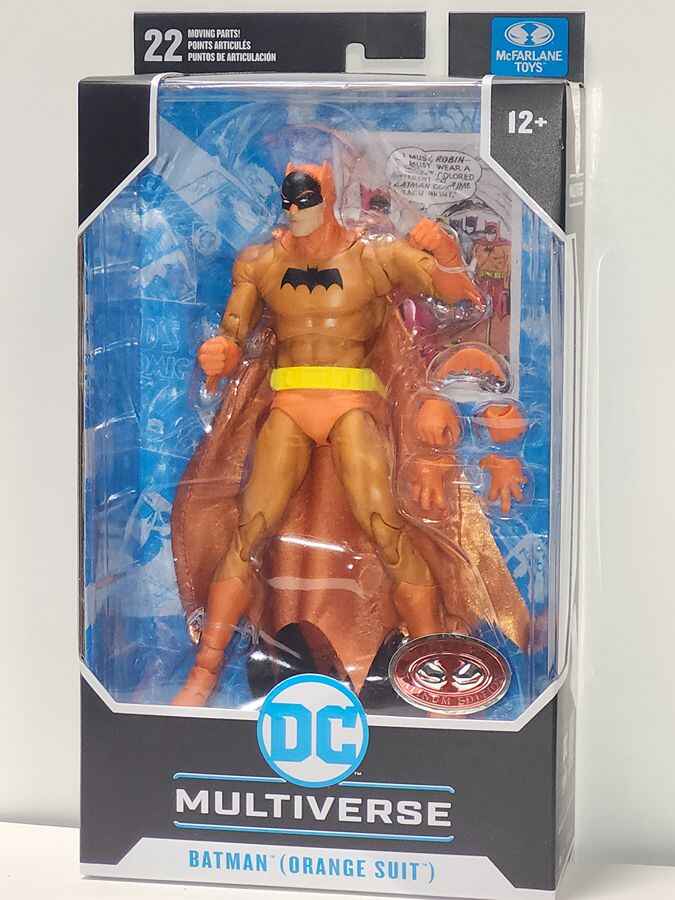 DC Multiverse Batman (Orange Suit) (Detective Comics #241) Platinum 7 Inch Action Figure