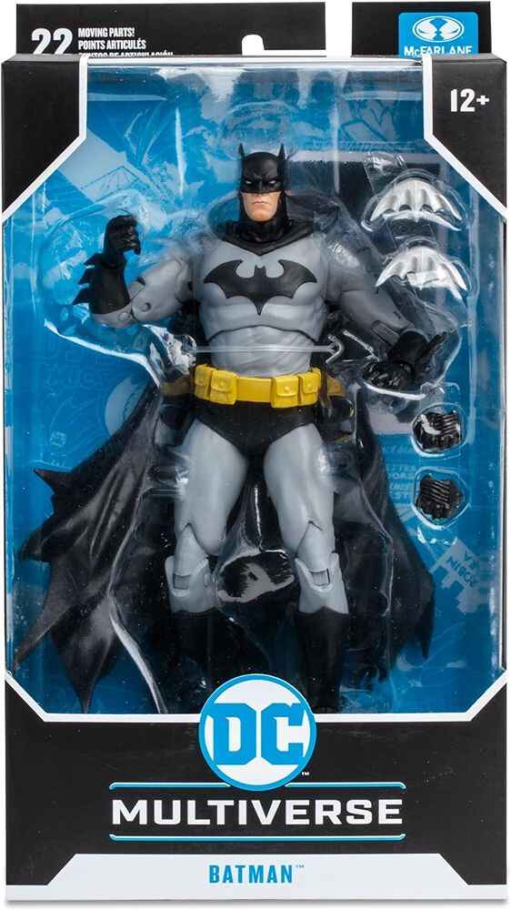 DC Multiverse Comic Batman Hush (Black/Grey Variant) 7 Inch Action Figure