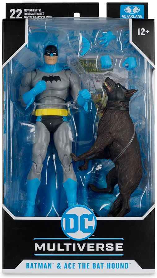 DC Multiverse Silver Age Batman & Ace The Bat-Hound 7 Inch Action Figure