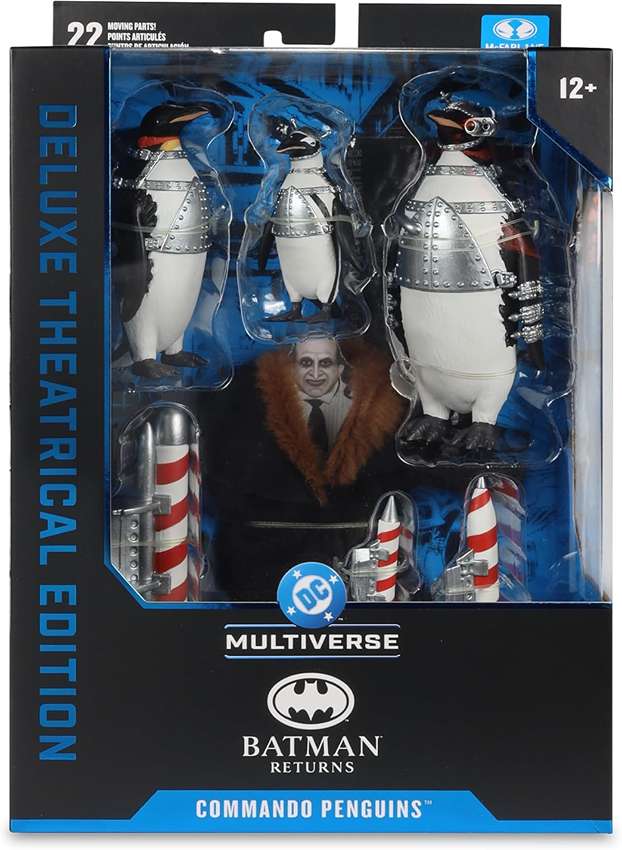 DC Multiverse Batman Returns Commando Penguins Pack (Gold Label) Deluxe Theatrical Edition 7 Inch Action Figure