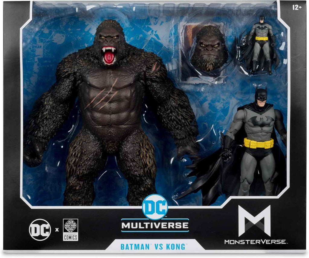 DC Multiverse Justice League vs Godzilla vs Kong 7 Inch Action Figure - Batman vs Kong