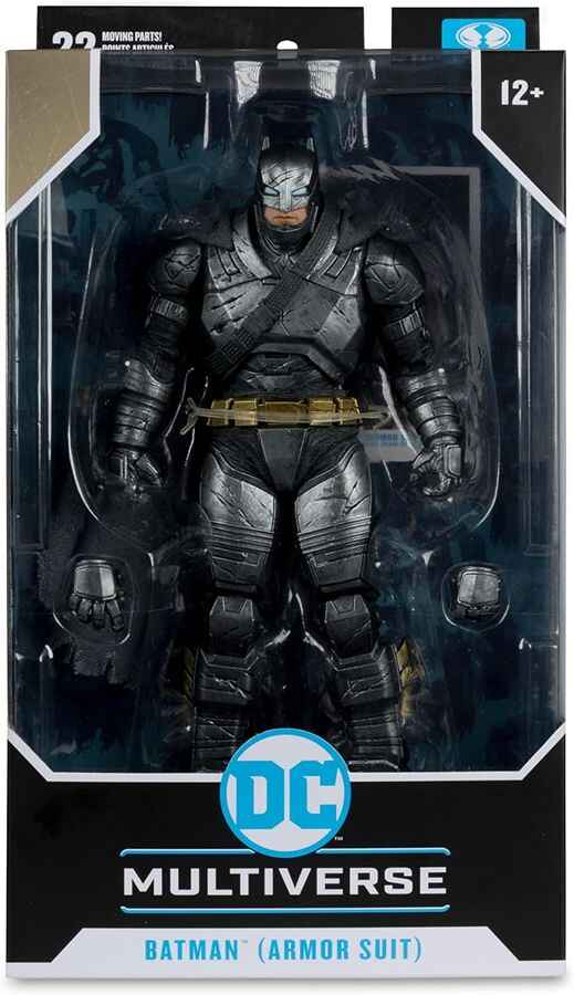 DC Multiverse Batman v Superman Dawn of Justice Batman Armored Suit 7 Inch Action Figure