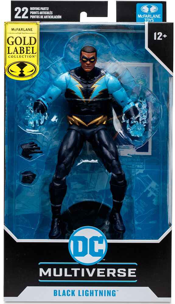 DC Multiverse Final Crisis Black Lightning (Gold Label) 7 Inch Action Figure