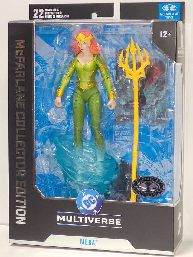 DC Multiverse Collector Edition Wave 16 Mera (DC Classic) Platinum 7 Inch Action Figure