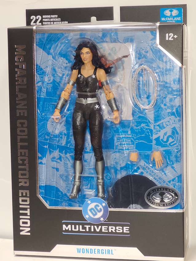 DC Multiverse Collector Edition Wonder Girl (DC Classic) Platinum 7 Inch Action Figure #66