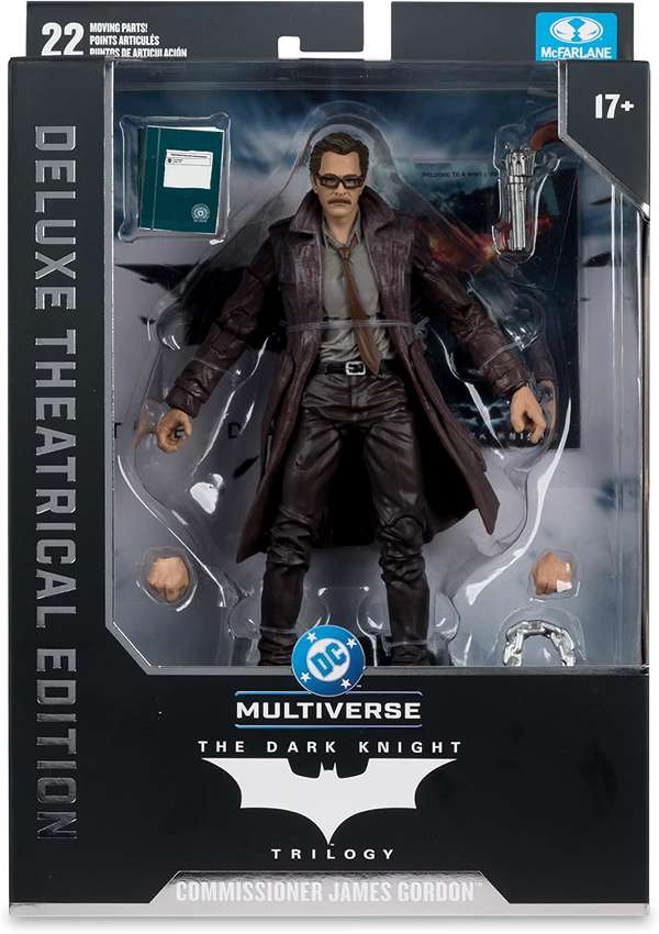 DC Multiverse Collector Edition Comissioner James Gordon (The Dark Knight) 7 Inch Action Figure