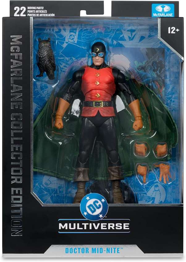 DC Multiverse Collector Edition Wave 13 Doctor Mid-Nite (JSA) 7 Inch Action Figure