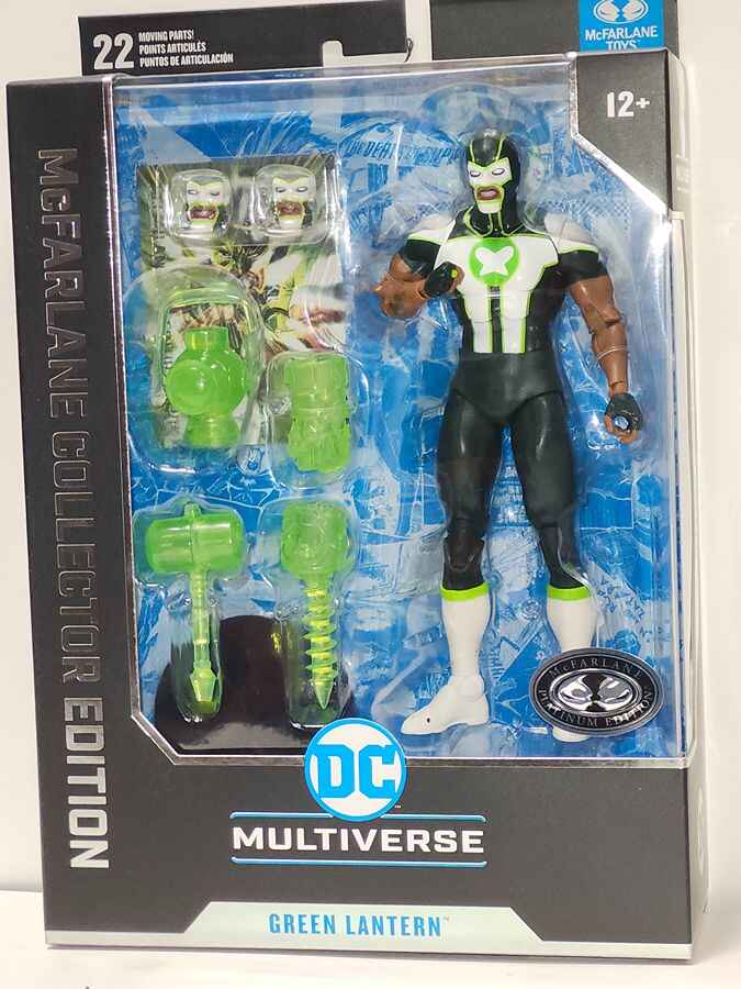 DC Multiverse Collector Edition Wave 8 Green Lantern (Simon Baz) Platinum 7 Inch Action Figure