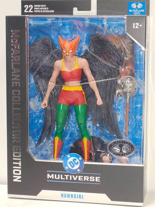 DC Multiverse Collector Edition Wave 15 Hawkgirl Platinum 7 Inch Action Figure