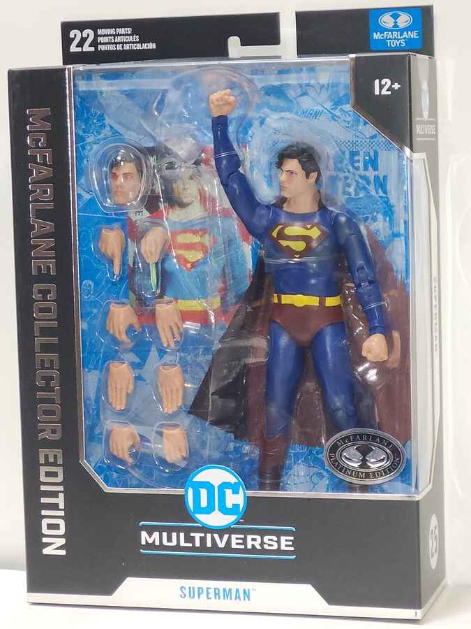 DC Multiverse Collector Edition Superman The Movie (1978) Platinum 7 Inch Action Figure