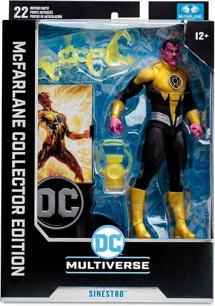 DC Multiverse Collector Edition Wave 2 Sinestro (Sinestro Corps War) 7 Inch Action Figure