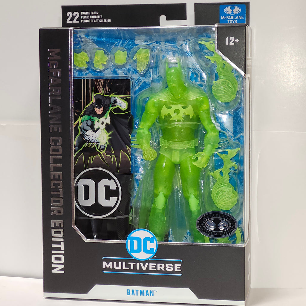 DC Multiverse Collector Edition Wave 3 Batman as Green Lantern Platinum 7 Inch Action Figure