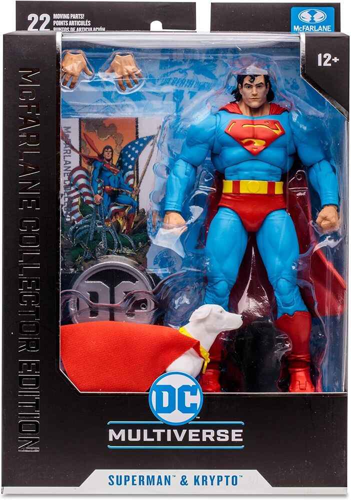 DC Multiverse Collector Edition Wave 3 Superman and Krypto (Return of Superman) 7 Inch Action Figure