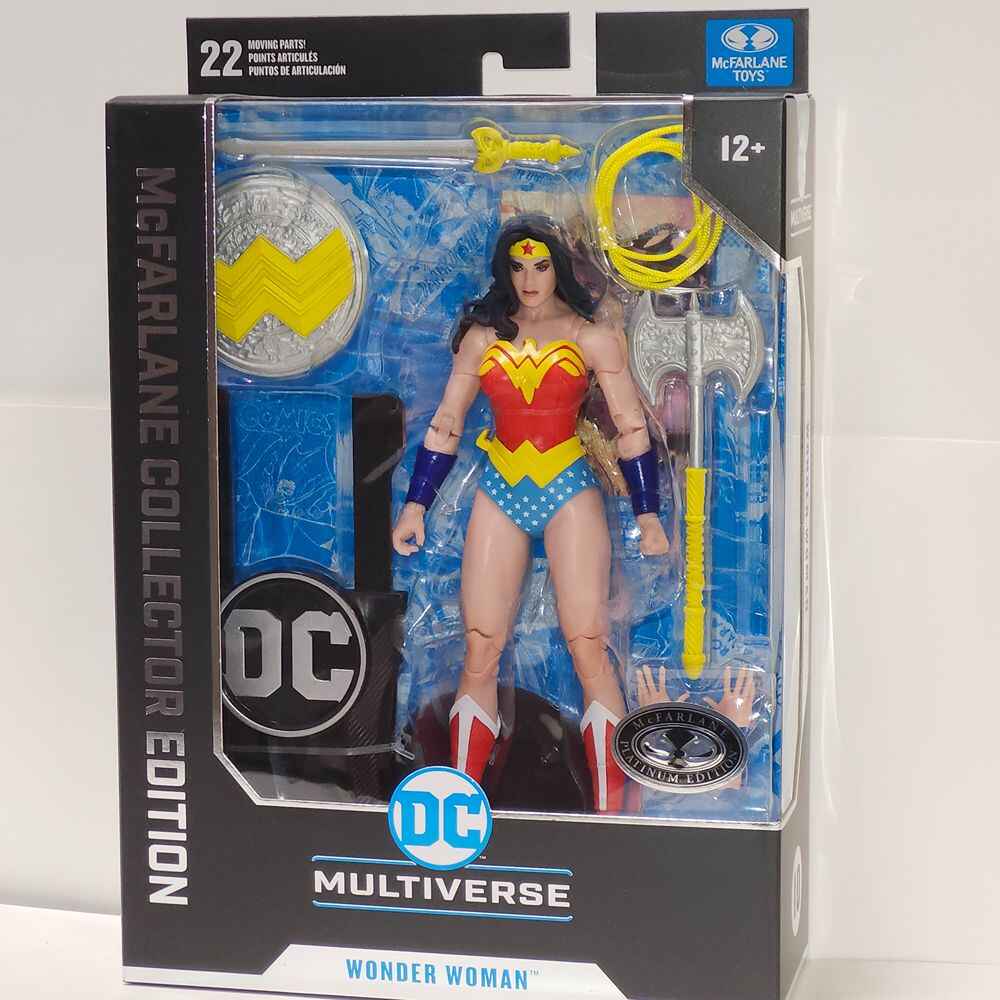 DC Multiverse Collector Edition Wonder Woman (Who is Wonder Woman) 7 Inch Platinum Action Figure