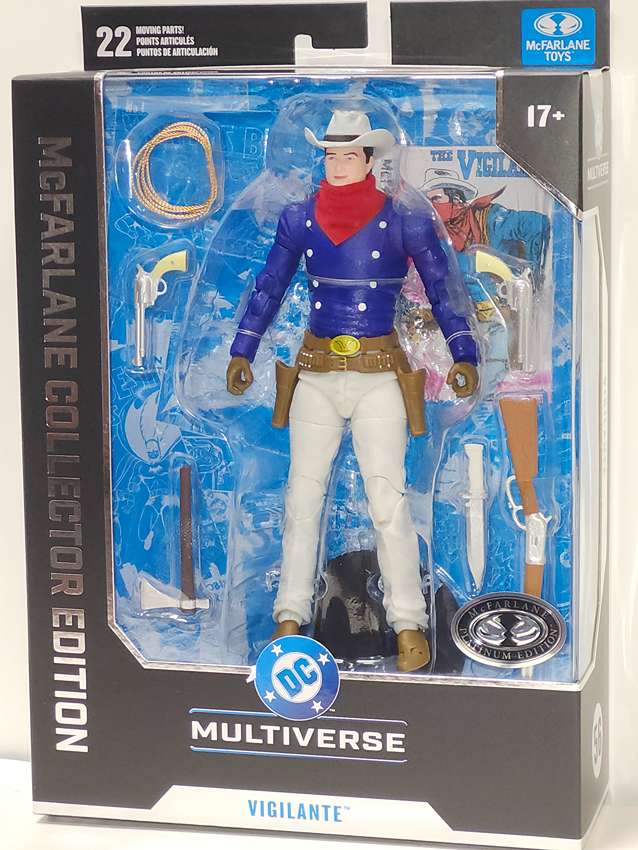 DC Multiverse Collector Edition Wave 14 Vigilante (All-Star Squadron) Platinum 7 Inch Action Figure