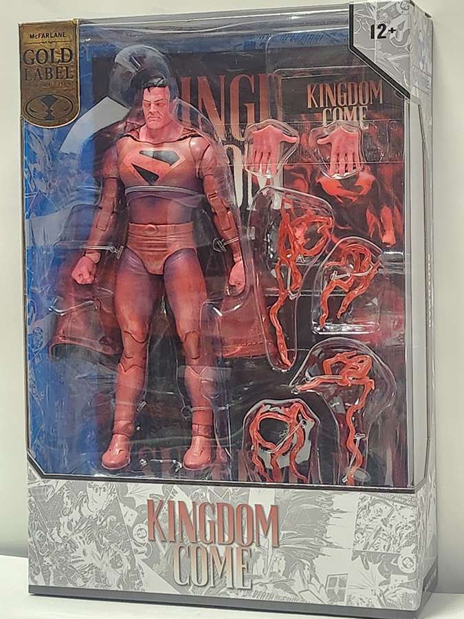 DC Multiverse Cover Recreations Superman (Kingdom Come) (Gold