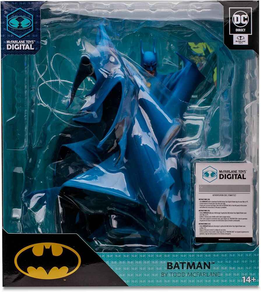 DC Multiverse Direct Batman by Todd Mcfarlane Digital 1/8 Scale 12 Inch Posed PVC Statue