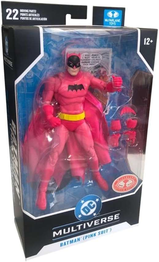 DC Multiverse Batman (Pink Suit) (Detective Comics #241) Platinum 7 Inch Action Figure