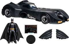 Batmobile and Batman (Keaton) (Gold Label) 7 Inch Scale Vehicle