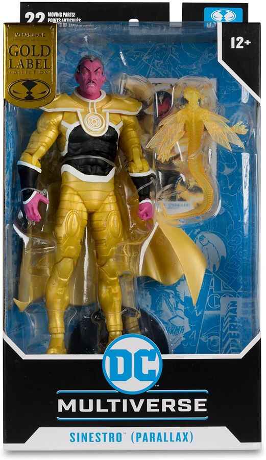 DC Multiverse Green Lantern Sinestro (Parallax) (Gold Label) 7 Inch Action Figure